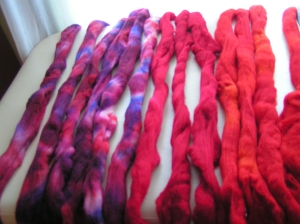 More Dyed Roving