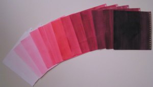 Tints to Shades Primary Magenta